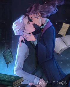 harry potter draco and hermione kiss