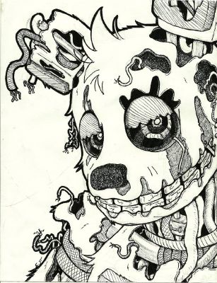 Springtrap from Animatronics coloring pages