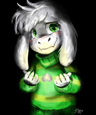 spot the sus thing in my asriel battle remake