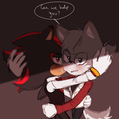 Kinda Off Topic? ] Maria and Shadow The Hedgehog from Sonic X