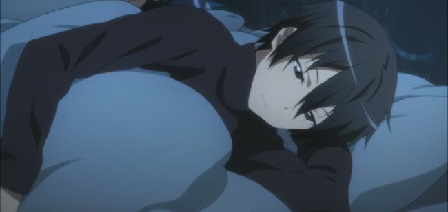 kirito and asuna sleep together