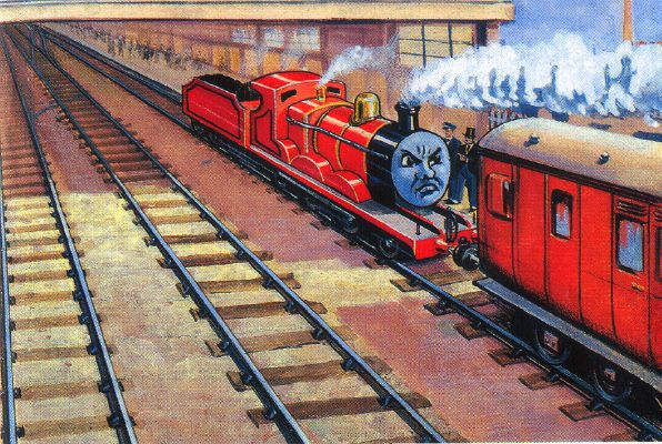 James The Red Engine - Test | Quotev