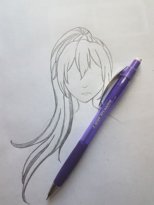 Random Unfinished Anime Drawings, Hobbies & Toys, Stationery & Craft, Art &  Prints on Carousell