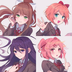 Which DDLC girl are you most like? - Quiz | Quotev