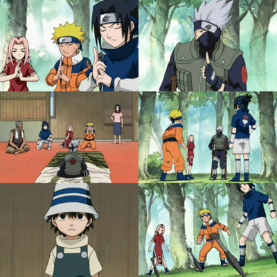 Like father, like daughter. The classic hand-on-hip Sasuke pose