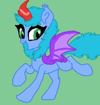 3115374 - safe, artist:melisareb, part of a set, bat pony, kirin, pony,  .svg available, 16:9, absurd resolution, alphabet lore, badass, clothes,  cloven hooves, crossover, duo, fangs, female, gem, gradient mane, gradient  tail