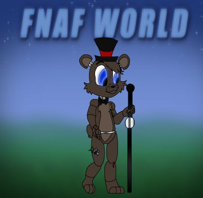 FNAF World, NIGHTMARE FREDDY IS OP!, Five Nights At Freddy's World