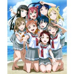 You are the only male character in 'Love Live