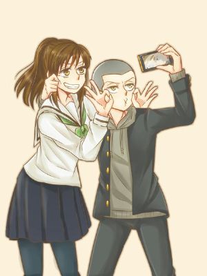 Chapter Forty- Eight: Snap A Photo, Let's post it!, Attack on titan AU x  reader High-school dayz