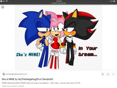 When Shadow finds out that Amy is cheating on him at the beach be