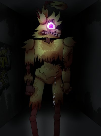 Nightmare Springtrap (fanart)