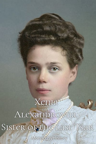 Xenia Alexandrovna Romanova Sister Of The Last Tsar