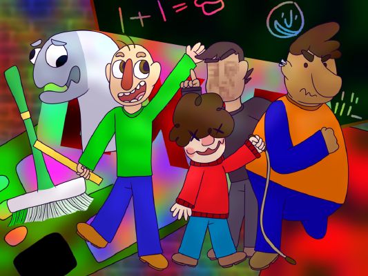 Ask Or Dare Baldi's Basics Characters