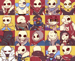 Based on Descriptions, How Well Do You Know the Sans AUs?
