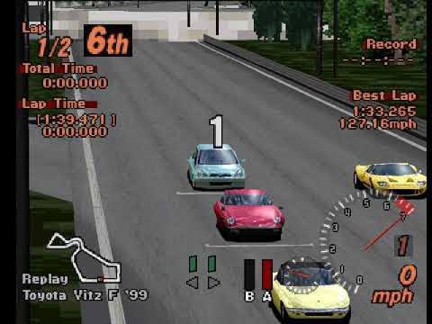 Gran Turismo 2 PS1 - Ford GT40 (Replay) 