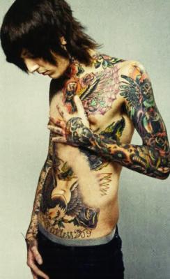 oliver sykes chest tattoo