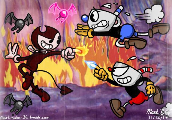 VideoGameRapBattles – Cuphead vs. Bendy and the Ink Machine Lyrics