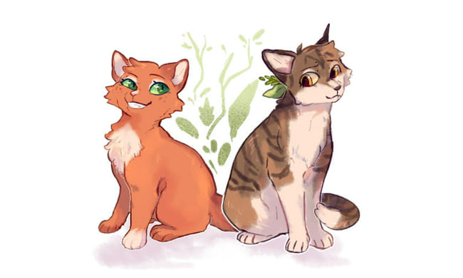 warrior cats squirrelflight and leafpool