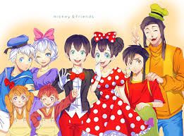 mickey mouse anime
