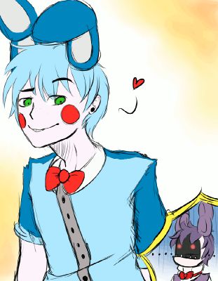 Good day to you (Human!Fnaf Bonnie x Reader)