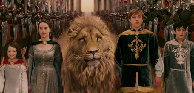 C. S. Lewis Quote: “For Narnia and for Aslan!”