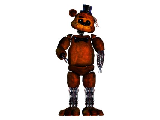 Fixed Withered Freddy, My own Custom Animatronic and inky designs/Edits