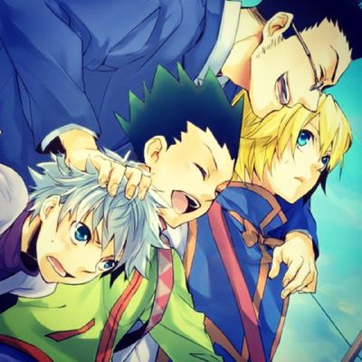 Kurapika,Leorio,Killua & Gon