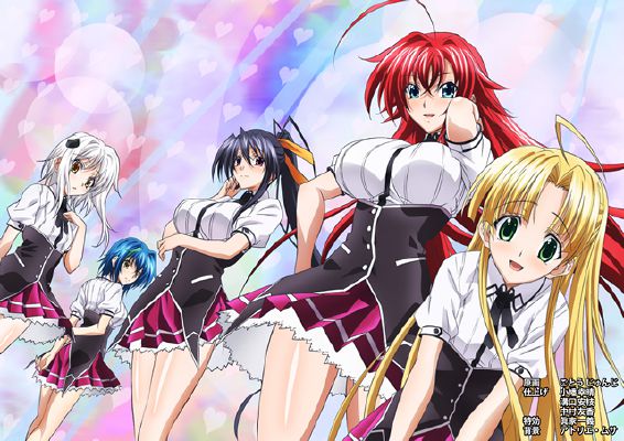 Pick the Characters from High School DxD(Picture Click) Quiz - By netray92