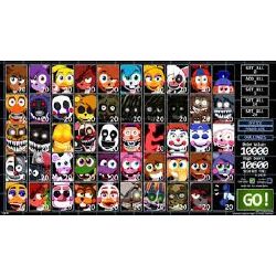 FNAF Ultimate Custom Night Characters Quiz - By DinomightGera