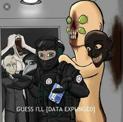 I wanted to see a picture of scp 076 sreaming and no one else was