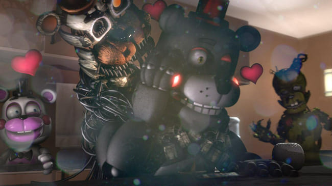 Ben_L_007』 on X: Molten Freddy is hiding inside these plates, be careful   / X