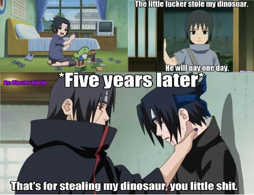 Naruto memes -, long legged SaSuKe 