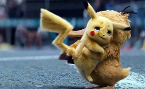 Watching Pokemon Detective Pikachu