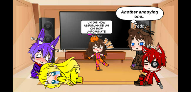 part 2 of Gacha club Elizabeth afton vs Gacha nox Elizabeth afton