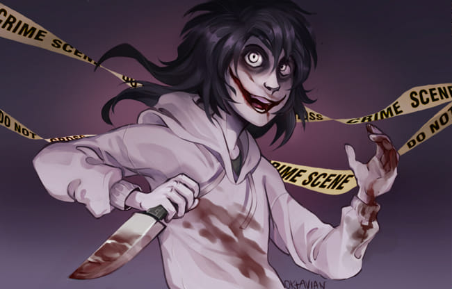 Jeff the killer by kamorrah Strong