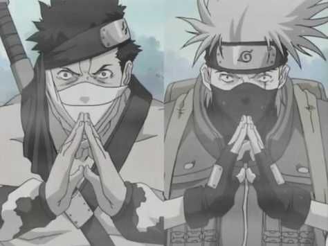 Naruto Fan Club - Baby Naruto and Kakashi assassin