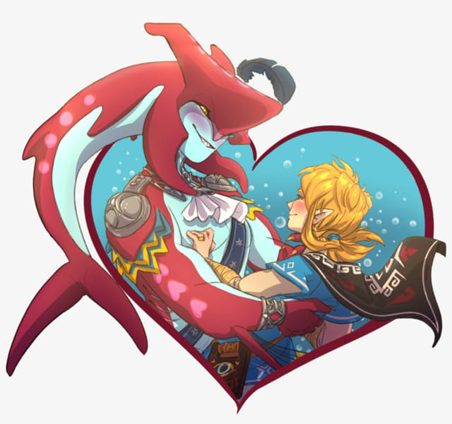 Unstoppable in the water Sidon X Link Fanfiction Quotev