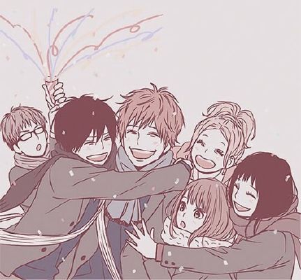Aggregate 111+ anime friends hugging