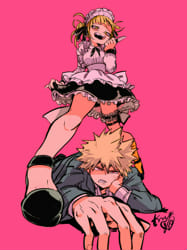 bakugou in a princess dress Bakugou as Sofia the first
