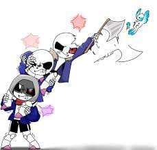 ❇Dust sans❇, Sans Au headcanons~