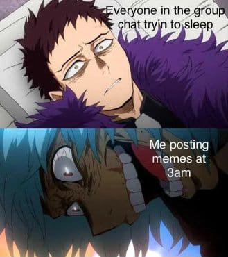 Anime Memes To Use In Group Chat