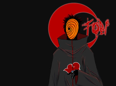 tobi white mask wallpaper