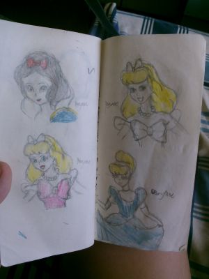 How to Draw Snow White, Cinderella