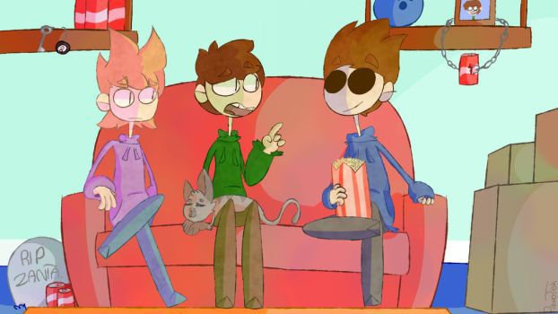 2: New Home?, Eddsworld X Child! Reader: Thanks.