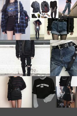 Grunge on sale vintage outfit