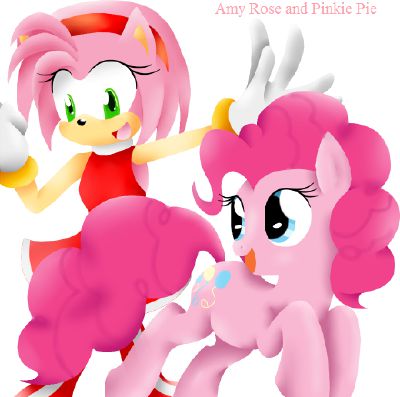 amy rose as a pony