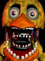 Withered Chica UCN Voice Line Animated 