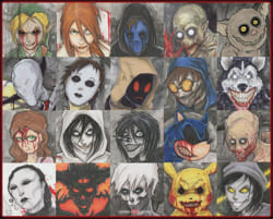 Can you guess the name of Creepypasta character from her picture - Test ...