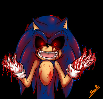 sonic exe scary