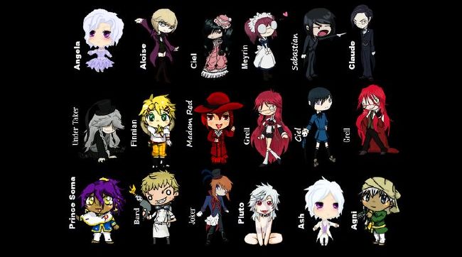 Kuroshitsuji Zodiac  Black butler characters, Black butler anime, Black  butler ciel